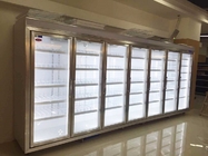 Κρύο δωμάτιο επίδειξης γυαλιού ψυκτήρων ψυγείων, εμπορική αίθουσα 380V ψυκτήρων/50Hz