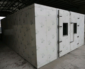 Κυρτές πόρτες κρύας αποθήκευσης 100mm πάχος με το παράθυρο/το CE σπειρών θέρμανσης εγκεκριμένα