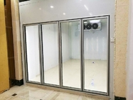 Διαφανές γυαλιού δωμάτιο ψυκτήρων πορτών κρύο για την αποθήκευση τροφίμων λαχανικών και φρούτων