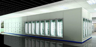 Συνοδευτική επίδειξη πορτών γυαλιού δωματίων κρύας αποθήκευσης cOem με τα εμπορικά ψυγεία